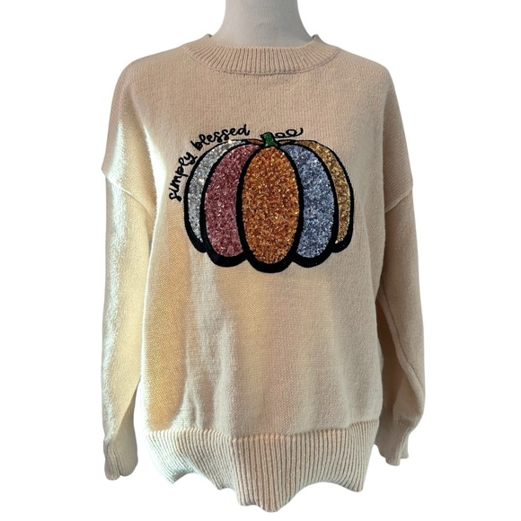 Sweaters - Simply Blessed Cream Sweater